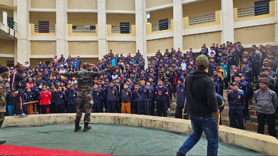 National Cadet Corps organises nation building camp in Shillong with the theme 'Ek Bharat Shreshtha Bharat' National Cadet Corps organises nation building camp in Shillong with the theme 'Ek Bharat Shreshtha Bharat'