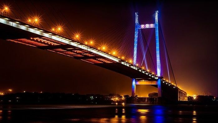 বিদ্যাসাগর সেতু বা দ্বিতীয় হুগলি সেতু। ফাইল ছবি