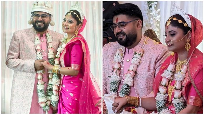 বিবাহসম্পন্ন হল অভিনেত্রী সন্দীপ্তা সেনের