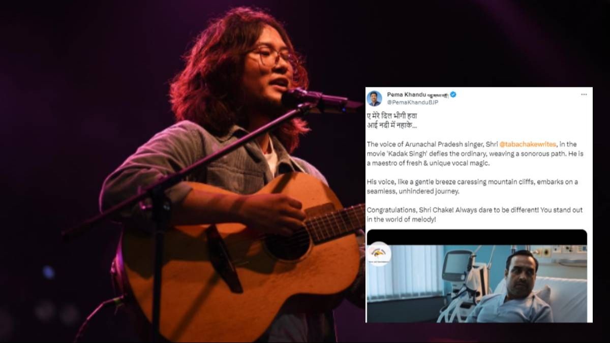 Taba Chake becomes first Arunachalee to debut as a playback singer in Bollywood