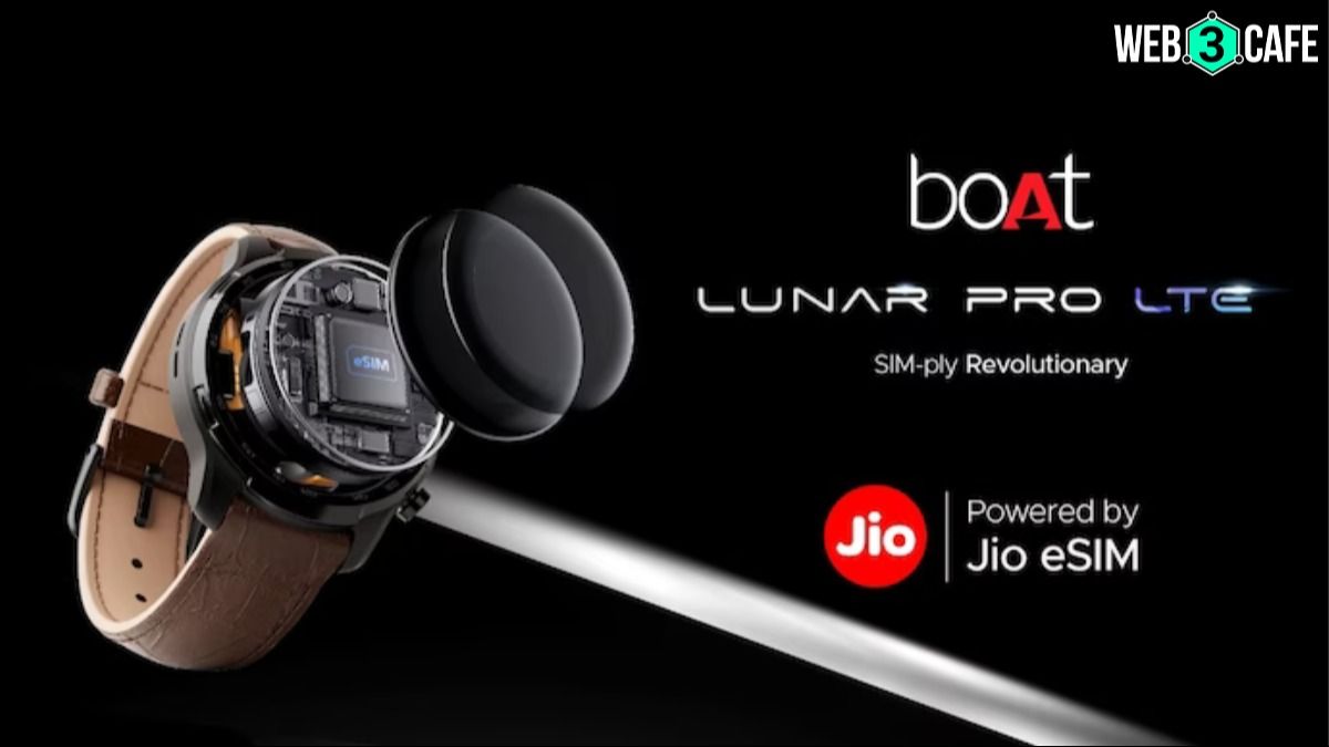 boAt with Jio eSim compatibility launch the Lunar Pro LTE smartwatch