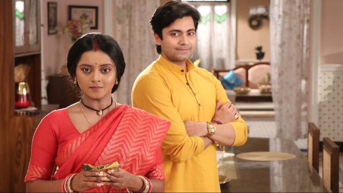 'রাঙা বউ' সিরিয়ালের দৃশ্য