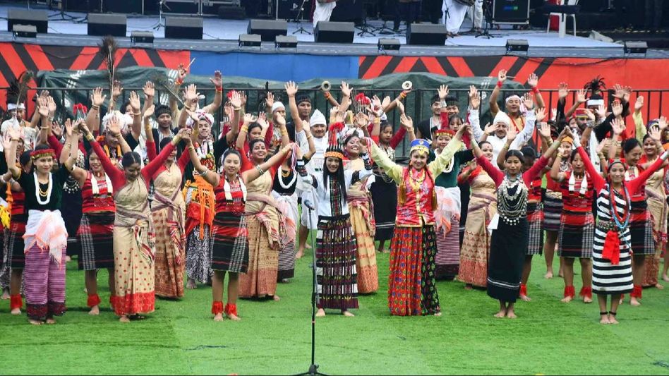Hornbill Festival: Nagaland's Kisama village turn into a colourful melange of dance, music and fashion  Hornbill Festival: Nagaland's Kisama village turn into a colourful melange of dance, music and fashion