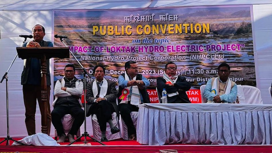 Manipur: People unanimously resolve to stop further extension of Loktak Hydro Electric Project Manipur: People unanimously resolve to stop further extension of Loktak Hydro Electric Project