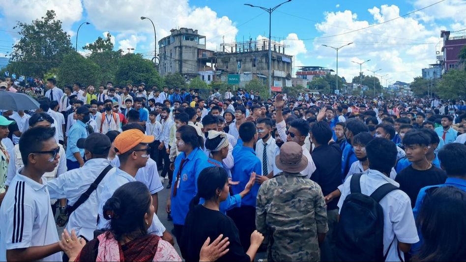 Manipur Youth League to commence 'long march' from December 20 demanding peace in the state Manipur Youth League to commence 'long march' from December 20 demanding peace in the state