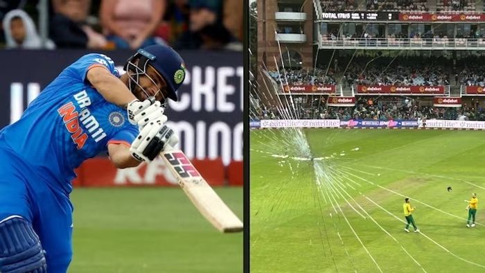 দ্বিতীয় টি২০তে রিঙ্কুর ছক্কায় মিডিয়া বক্সের কাচ ফেটে চৌচির