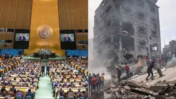গাজায় যুদ্ধবিরতির প্রস্তাব পাস রাষ্ট্রসংঘে