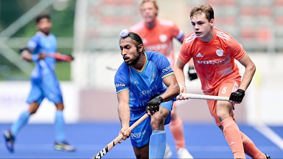 Indian team defeated Netherlands in Junior Hockey World Cup Indian team defeated Netherlands in Junior Hockey World Cup