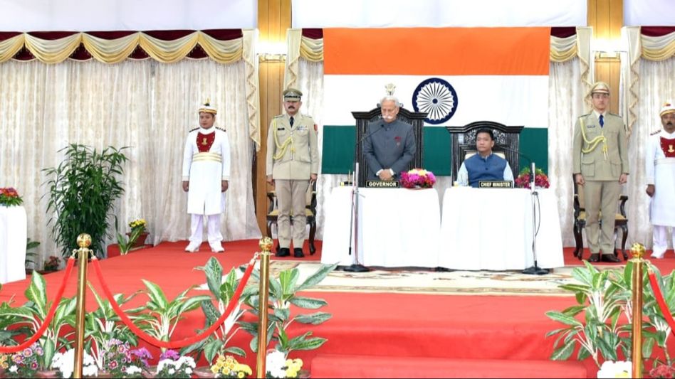 Arunachal Governor administers oath to APPSC members Arunachal Governor administers oath to APPSC members