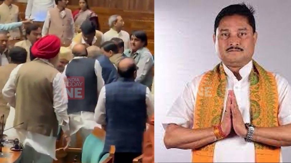 Parliament security breach: Assam MP Dilip Saikia recieves injuries Parliament security breach: Assam MP Dilip Saikia recieves injuries
