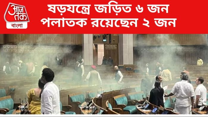 সংসদে ধোঁয়া হামলা