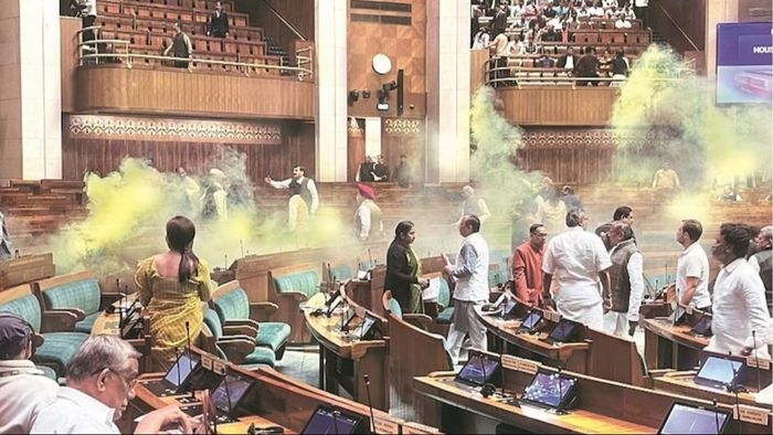 সংসদের নিরাপত্তা লঙ্ঘনে বড় পদক্ষেপ, ৮ জনকে সাময়িক সাসপেন্ড