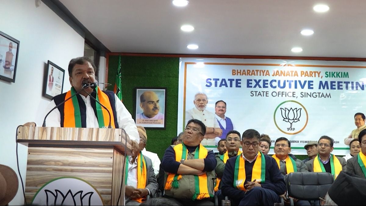 Sikkim BJP warns persons engaged in corrupt practices, says state under scrutiny Sikkim BJP warns persons engaged in corrupt practices, says state under scrutiny
