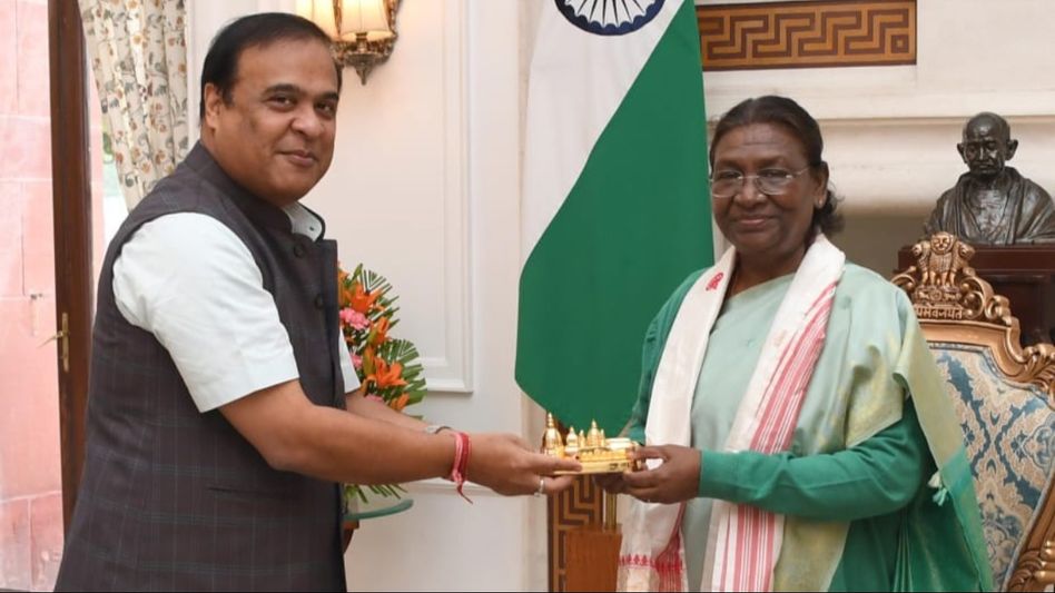 Assam: Himanta Biswa Sarma invites President Murmu to Karbi Youth Festival Assam: Himanta Biswa Sarma invites President Murmu to Karbi Youth Festival