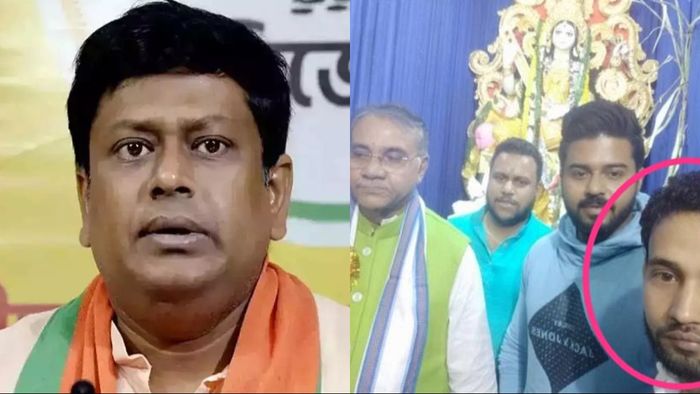 সংসদকাণ্ডের মাস্টারমাইন্ডের সঙ্গে TMC-র তাপসের ছবি পোস্ট সুকান্তর