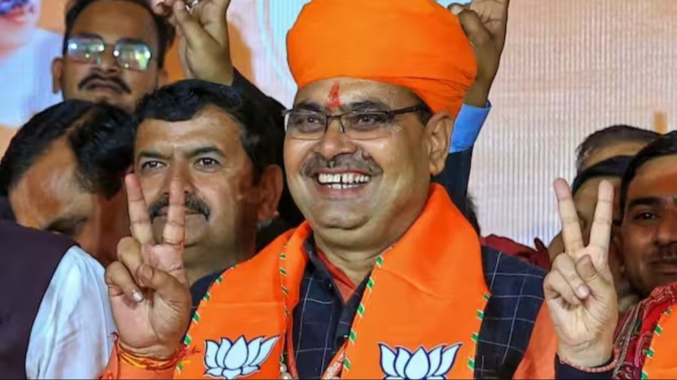 Bhajan Lal Sharma takes oath as Rajasthan chief minister Bhajan Lal Sharma takes oath as Rajasthan chief minister