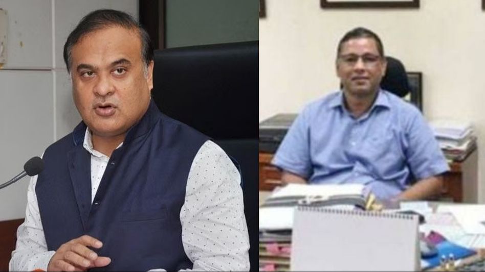 Assam: Himanta Biswa Sarma holds meeting with IB chief Tapan Kumar Deka in Delhi Assam: Himanta Biswa Sarma holds meeting with IB chief Tapan Kumar Deka in Delhi
