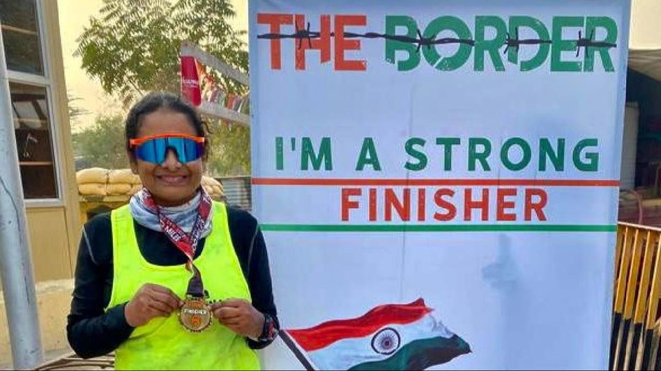 Assam's Dr. Pranami Chakravarty makes history with 100-mile triumph at THE BORDER event Assam's Dr. Pranami Chakravarty makes history with 100-mile triumph at THE BORDER event