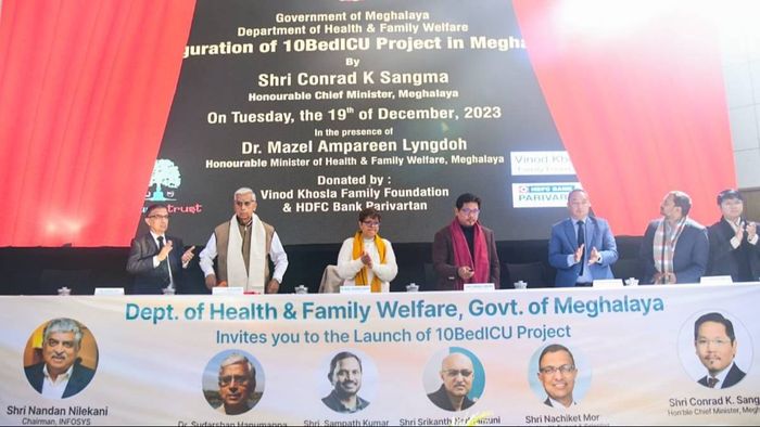 Meghalaya: CM Conrad Sangma virtually launches 10 bed ICU project in 12 district hospitals