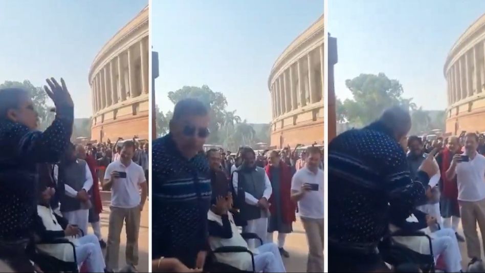 When Rahul Gandhi filmed 'Vice President Jagdeep Dhankhar' on his mobile phone When Rahul Gandhi filmed 'Vice President Jagdeep Dhankhar' on his mobile phone