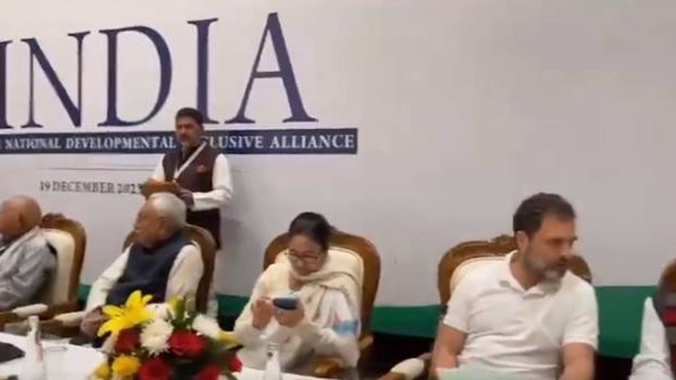 INDIA bloc holds meet, calls suspension of MPs as 'undemocratic' INDIA bloc holds meet, calls suspension of MPs as 'undemocratic'