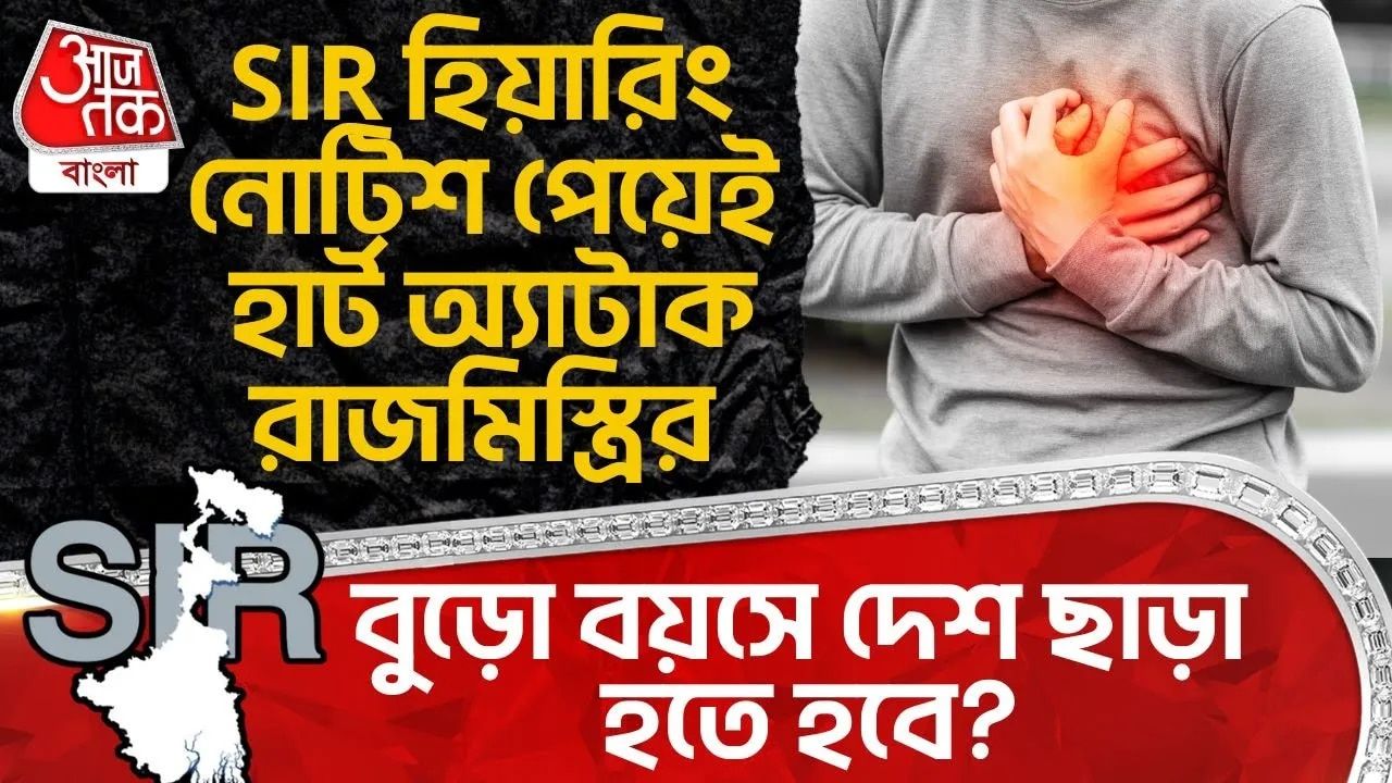 Death due to fear after receiving SIR notice