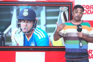 Vaibhav Sooryavanshi smashes two sixes on India debut at just 15 SportsTak
