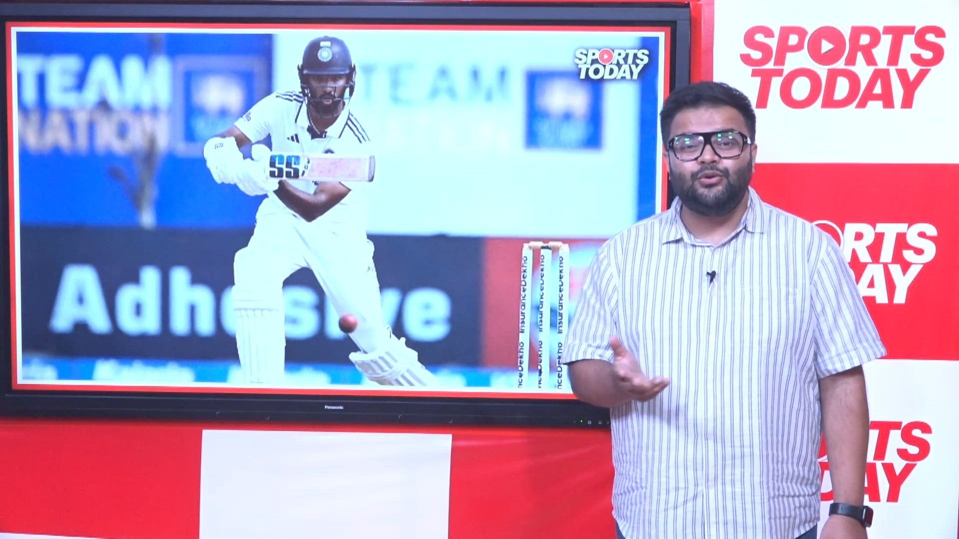 david padikal maiden test century