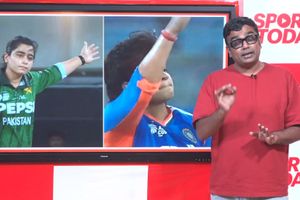 Pakistan's Fatima Sana gives aggressive send-off to Shafali Verma during Women's Asia Cup clash SportsTak