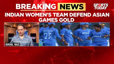 India Women beat Sri Lanka by 147 runs to defend their Asian Games Gold Indian women win gold medal at asian games cricket final