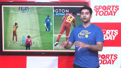 Tilak Varma's brain fade leads to bizarre run out during IND vs WI 3rd T20I tilak varma brain fade run out holkar stadium