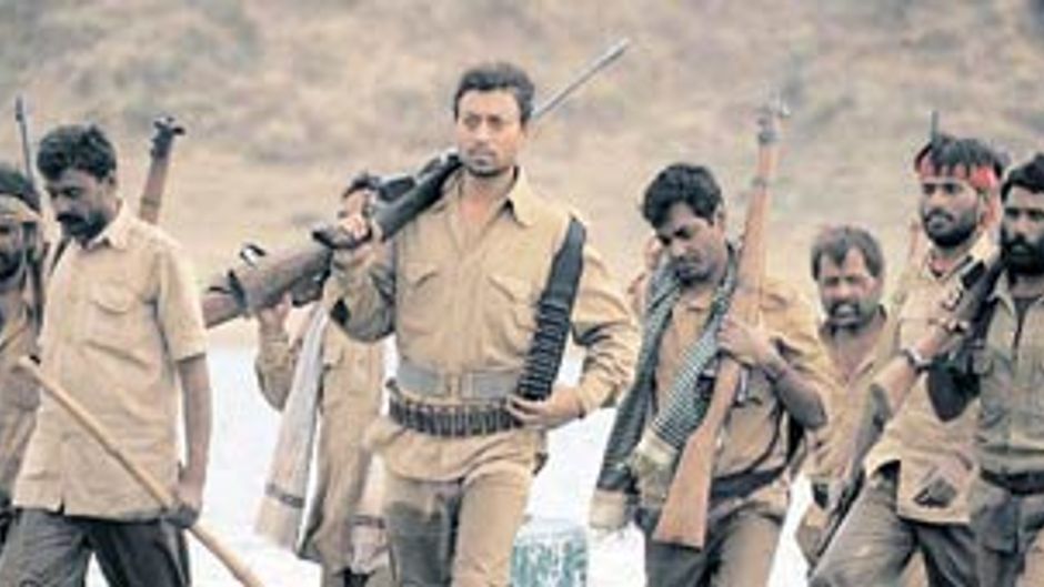 फिल्म पान सिंह तोमर का एक दृश्य