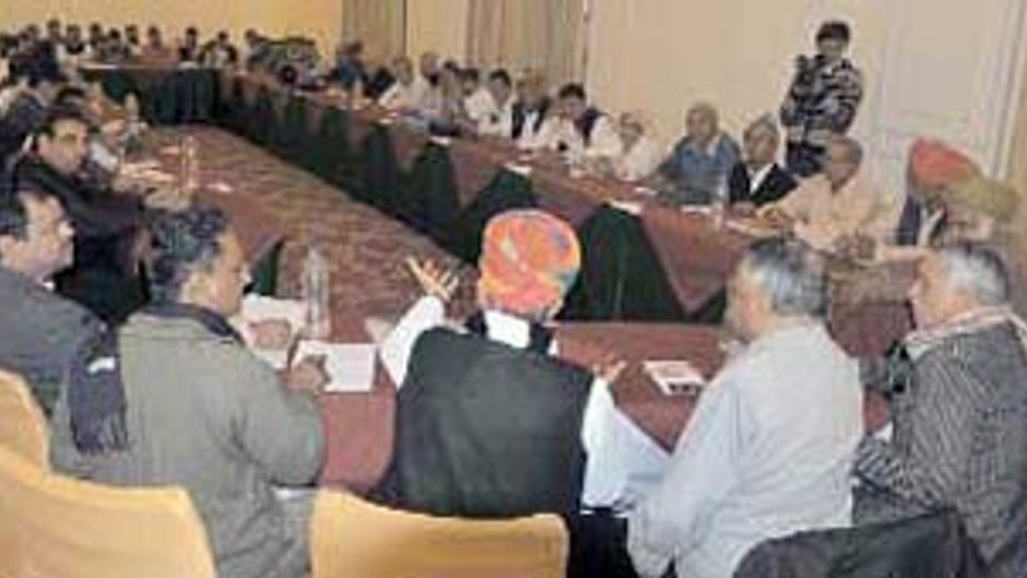 राजस्थानी मान्यता संघर्ष समिति की बैठक
