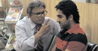 विकी डोनर का दृश्य