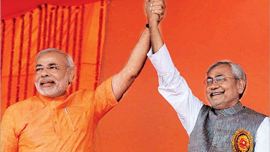 नीतीश कुमार और नरेंद्र मोदी
