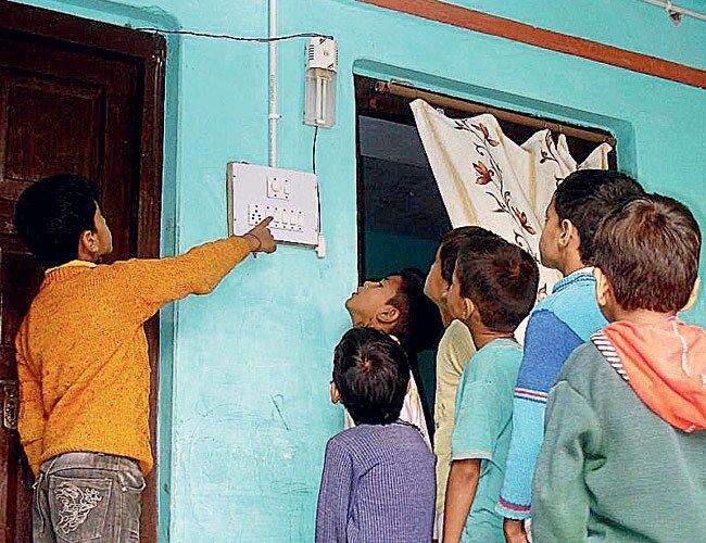बिजली से रोशन गांव कुनाऊ