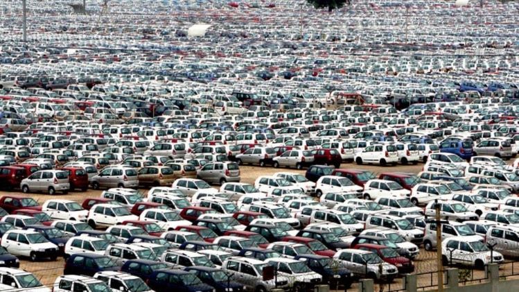 गुरुग्राम के मानेसर में मारुति की फैक्ट्री