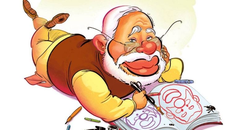 बच्चों के लिए पीएम स्वयं लिख रहे हैं किताब 