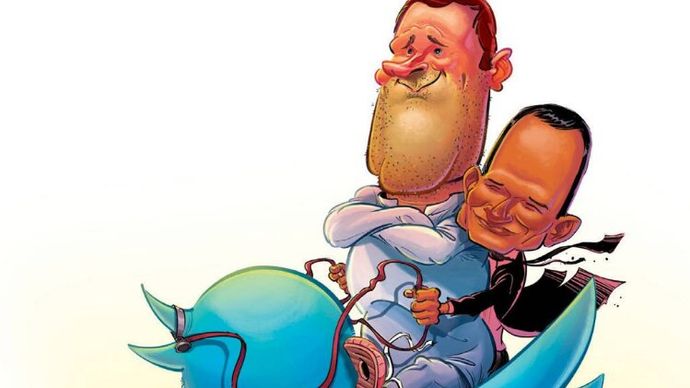 राहुल गांधी और निखिल अल्वा