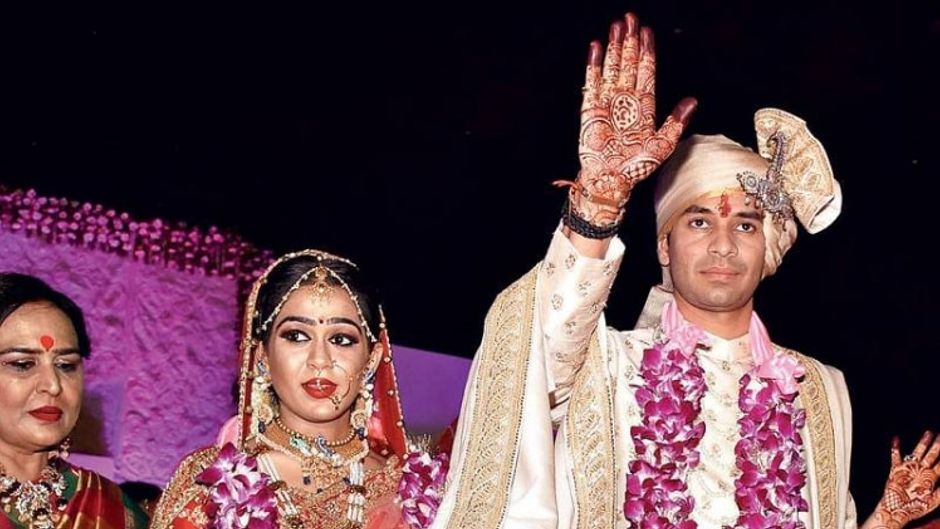 अब खटासः शादी के दौरान तेज प्रताप यादव और ऐश्वर्य राय
