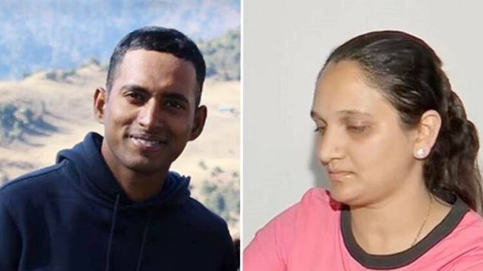 मेजर प्रसाद महादिक और पत्नी गौरी महादिक