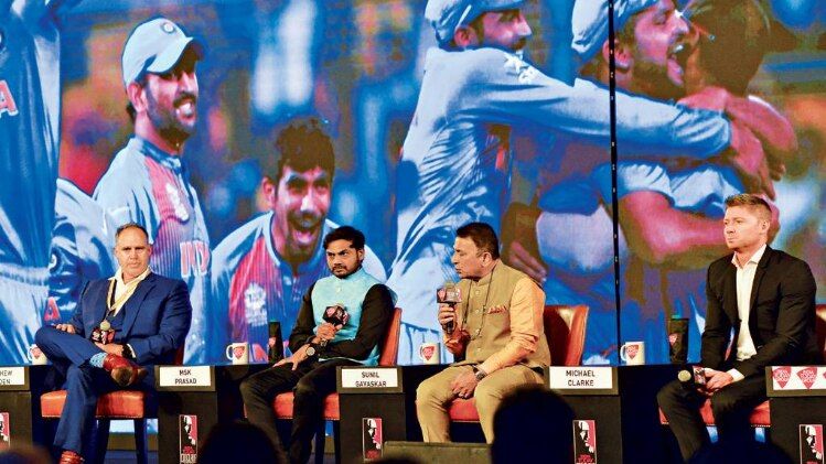 कॉन्क्लेव में हेडेन, प्रसाद,गावस्कर और क्लार्क