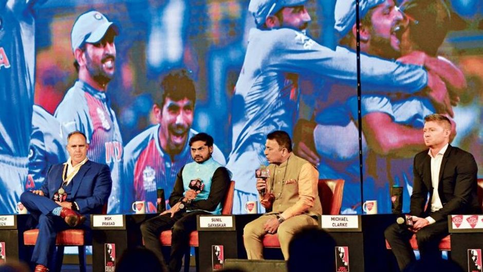 कॉन्क्लेव में हेडेन, प्रसाद,गावस्कर और क्लार्क