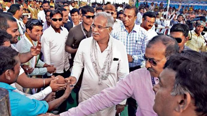 शिकस्त मुख्यमंत्री भूपेश बघेल