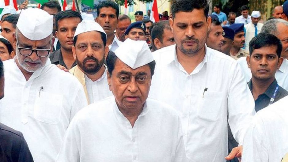थोड़ी बेचैनी मध्य प्रदेश के मुख्यमंत्री कमलनाथ