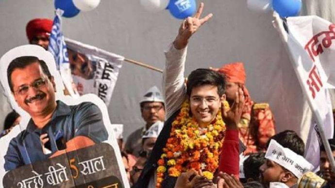 जीत के बाद अरविंद केजरीवाल