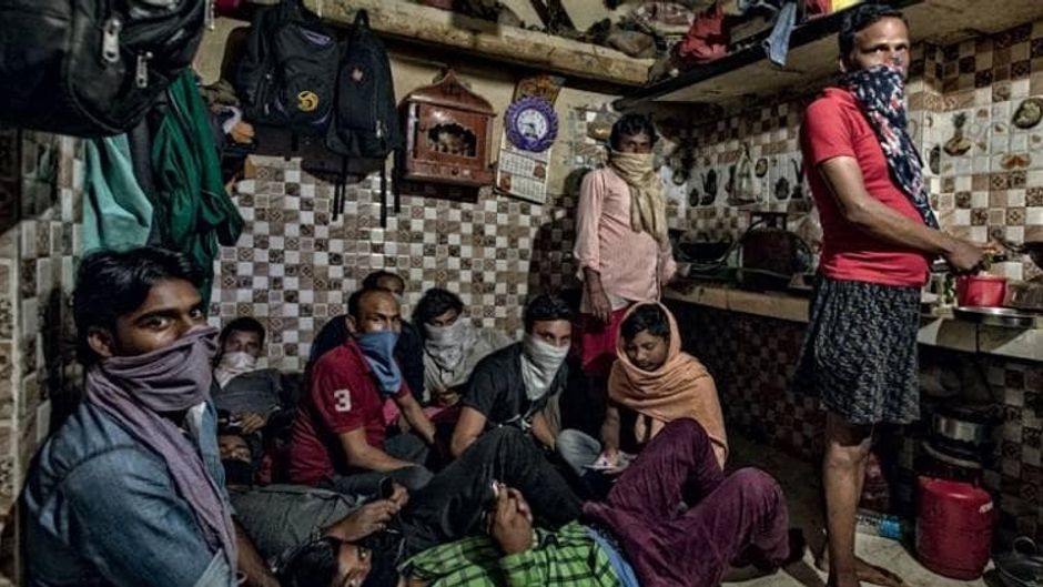 शहरी गरीब किराये के मकान में