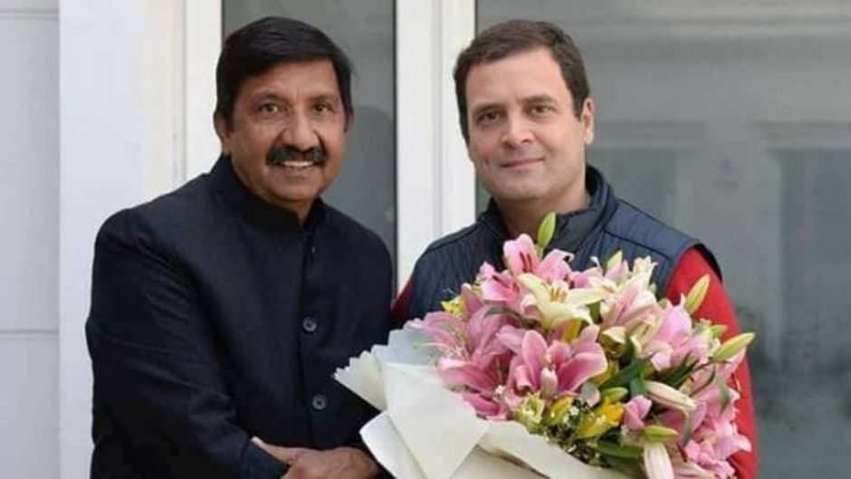 राहुल गांधी के साथ मुकेश अग्निहोत्री (फाइल फोटो)