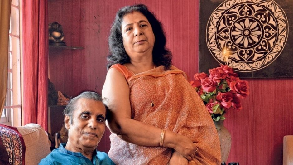 डॉ. प्रवीर दासगुप्त, 77 वर्ष और कावेरी दासगुप्त, 63 वर्ष