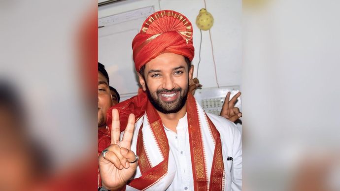 मैं भी हूं यहां चिराग पासवान ने मोर्चा खोलने और अपनी मौजूदगी जताने का फैसला लिया